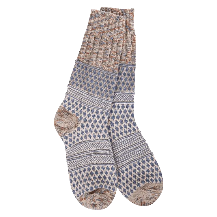 Weekend Gallery Textured Crew Socks