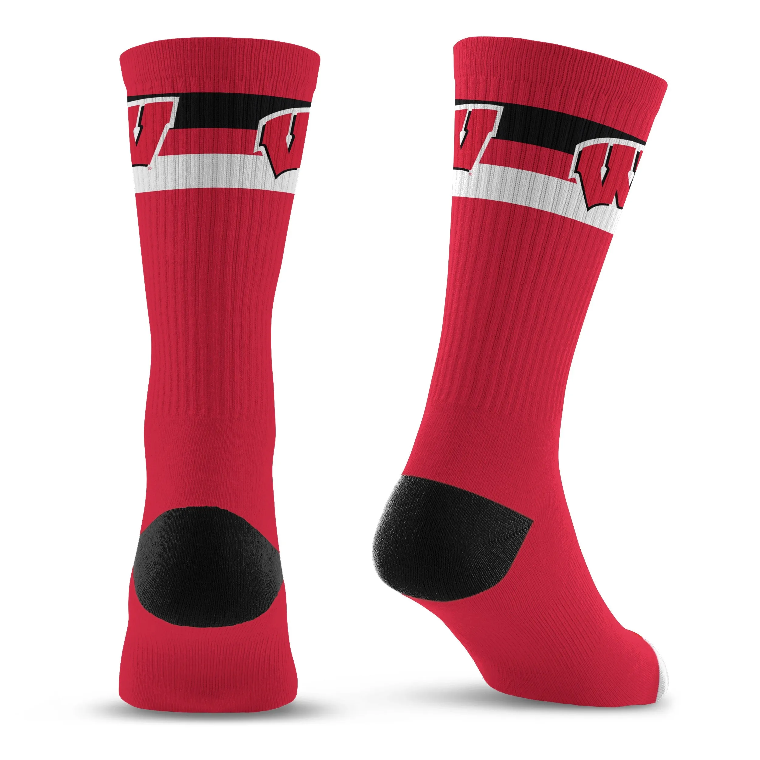 Wisconsin Badgers Legend Premium Crew Socks