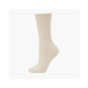 Womens Bed Socks Luxe Bamboo - Natural